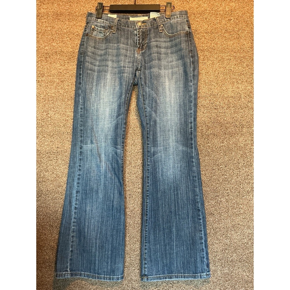 Stetson 816 Classic Bootcut Jeans Sz 4 Western Country Rodeo Denim Low Rise Read